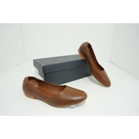 Bernardo Dina Women's Shoes Brown Leather Flats Size US 6 M - Picture 12 of 12